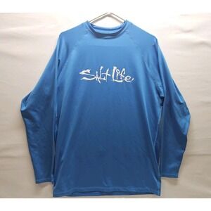 Salt Life SLX SIZE XXL UVapor Long Sleeve Shirt Blue Sun Performance Tee